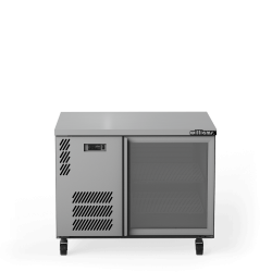 Boronia - One Door Satinless Steel Under Counter Display Refrigerator