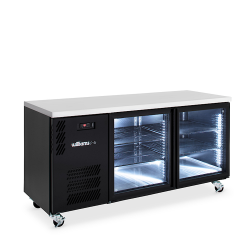  Boronia - One Door Satinless Steel Under Counter Display Refrigerator