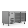  Boronia - Two Door Stainless Steel Under Counter Display Refrigerator
