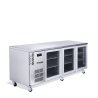  Boronia - Three Door Stainless Steel Under Counter Display Refrigerator