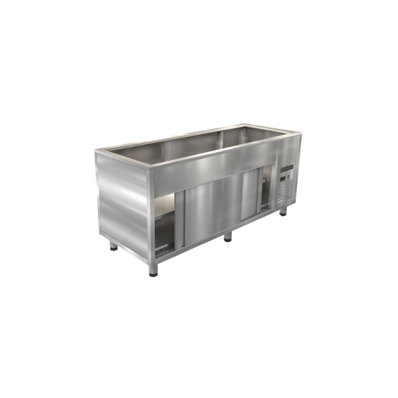 COSSIGA - STAINLESS STEEL HOT CUPBOARD - LSHC5