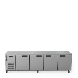 Boronia -  Four Door Stainless Steel Under Counter Display Refrigerator