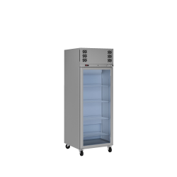  Pearl - One Door Stainless Steel Upright Display Refrigerator