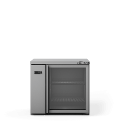 Boronia - One Door Stainless Steel Remote Back Bar Counter Display Refrigerator