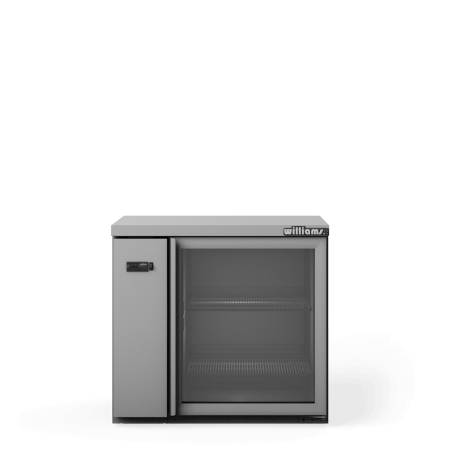 Boronia - One Door Stainless Steel Remote Back Bar Counter Display Refrigerator