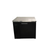 Boronia - One Door Black Colorbond Remote Back Bar Counter Display Refrigerator