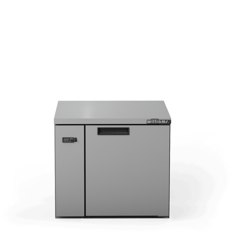 Boronia - One Door Stainless Steel Remote Back Bar Counter Display Refrigerator