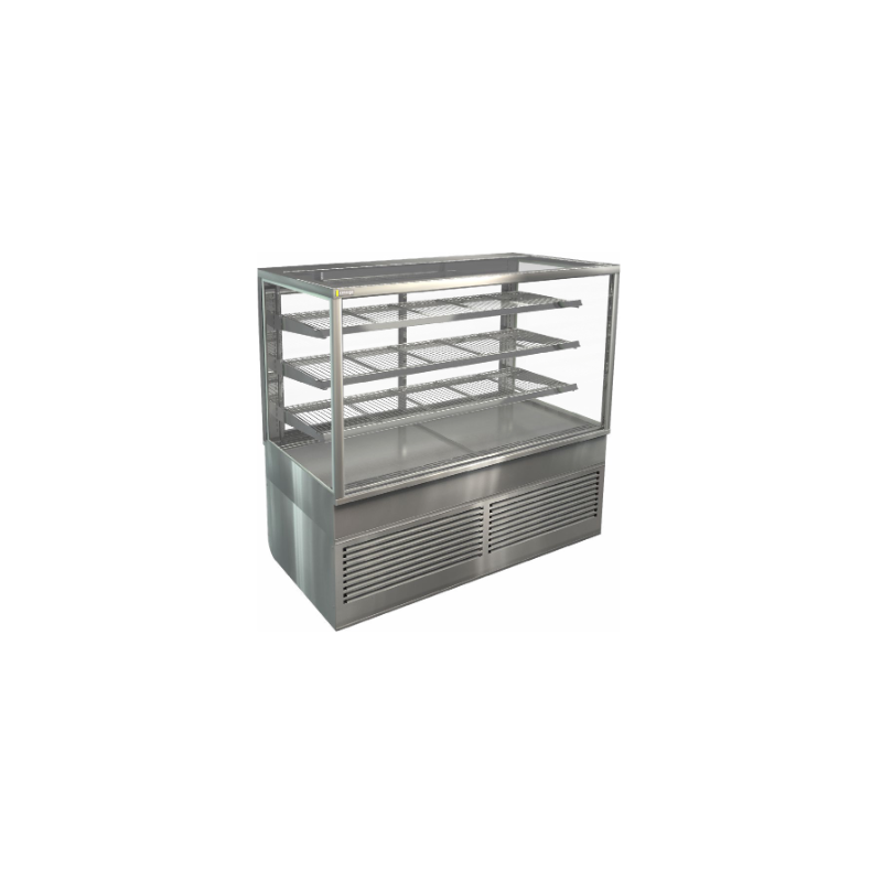 COSSIGA - FREESTANDING SQUARE REFRIGERATED FOOD DISPLAY - BTGRF15-SD