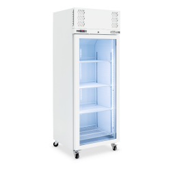 Pearl - One Door White Colorbond Upright Display Freezer