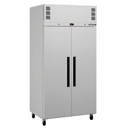 Pearl - Slim Two Door White Colorbond Upright Storage Freezer