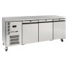 Opal - Threee Door Stainless Steel Under Counter Refrigerator