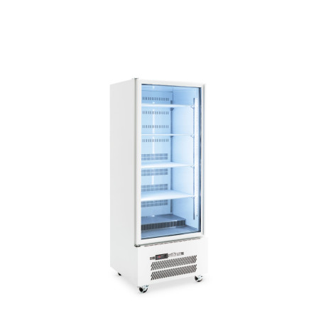 Quartz Star - One Door White Colorbond Upright Display Refrigerator