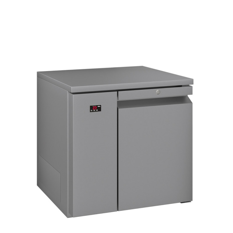 Opal - One Door Stainless Steel Remote Under Counter Storage Refrigerator