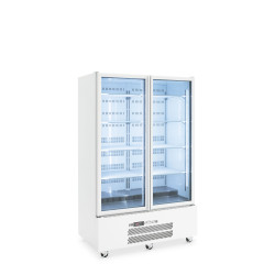  Quartz Star - Two Door White Colorbond Upright Display Refrigerator