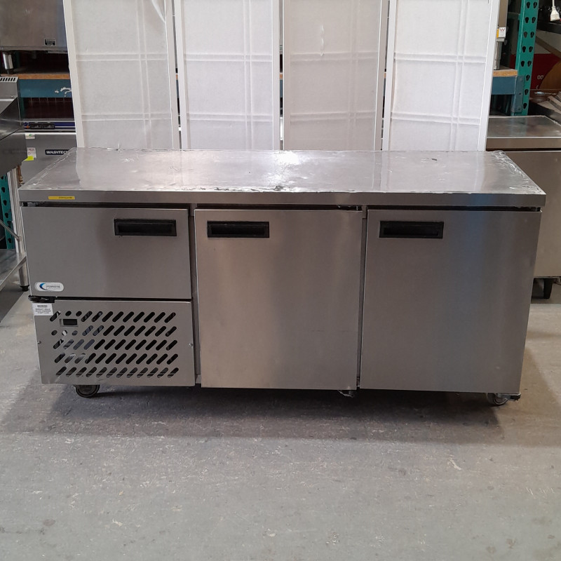 Used Anvil Underbench 2½ Door Fridge UBS6180