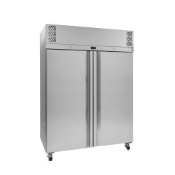 Garnet - Two Door 2/1 Gn Stainless Steel Upright Freezer