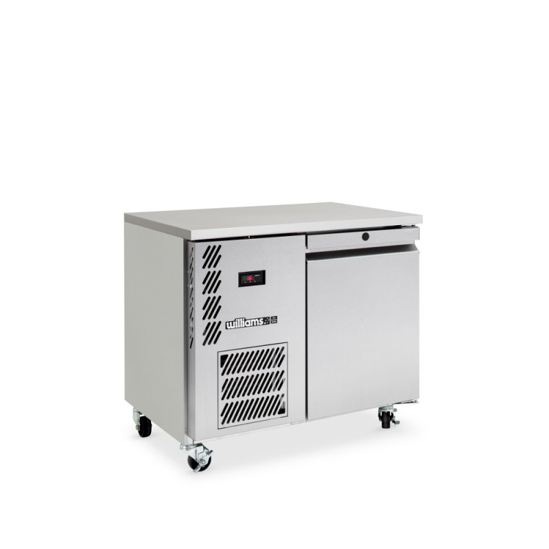 Opal - One Door Stainless Steel Under Counter Storage Freezer