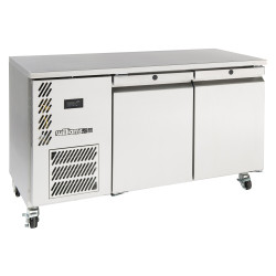  Opal - One Door Stainless Steel Under Counter Storage Freezer