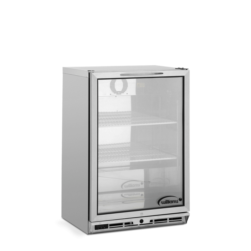 Bottle Cooler - One Door Stainless Steel Bottle Cooler 800mm High