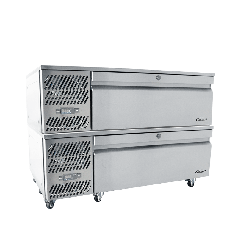 Vari Temp Drawer Hydrocarbon -  two drawer self contained variable temperture units - stacked