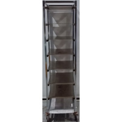 Stainless Steel 8 Shelf Trolley