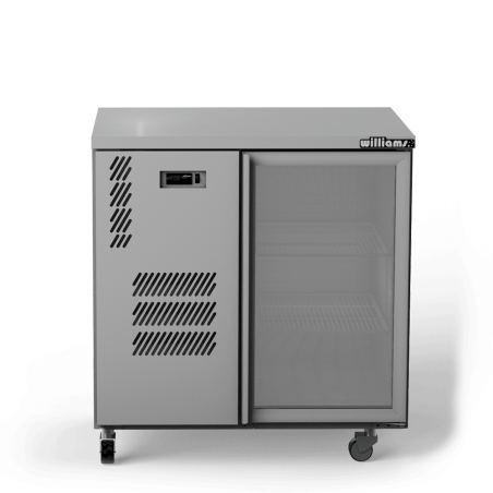 Cameo - One Door Stainless Steel Under Counter Display Refrigerator