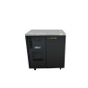 Cameo - One Door Black Colorbond Under Counter Display Refrigerator