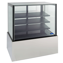  Topaz Cake Display - 1200Mm Three Tier (Plus Base) Free Standing Refrigerated Cake Display