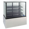  Topaz Cake Display - 1200Mm Three Tier (Plus Base) Free Standing Refrigerated Cake Display