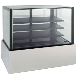  Topaz Cake Display - 1500Mm Three Tier (Plus Base) Free Standing Refrigerated Cake Display