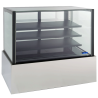  Topaz Cake Display - 1800Mm Three Tier (Plus Base) Free Standing Refrigerated Cake Display