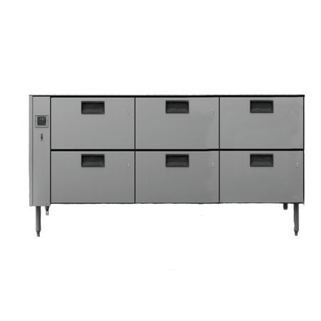 Jarrah - Six Drawer Remote Hiline Refigerator