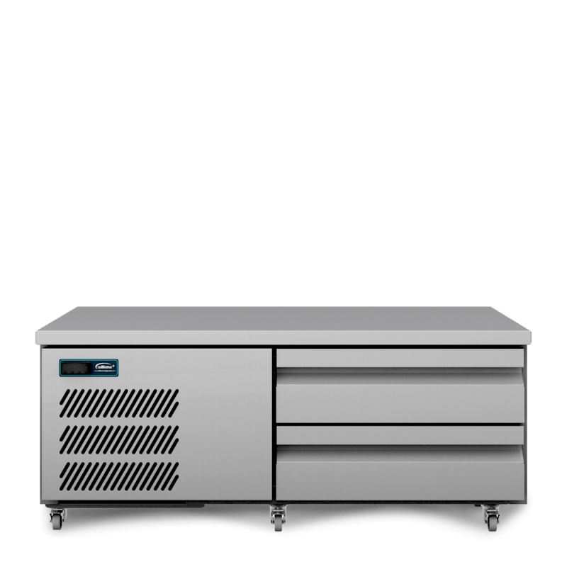 Under Broiler Counter - Two Drawer Self Contained Lowline Refigerator