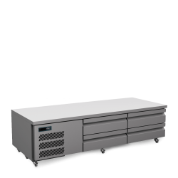  Under Broiler Counter - Four Drawer Self Contained Lowline Refigerator