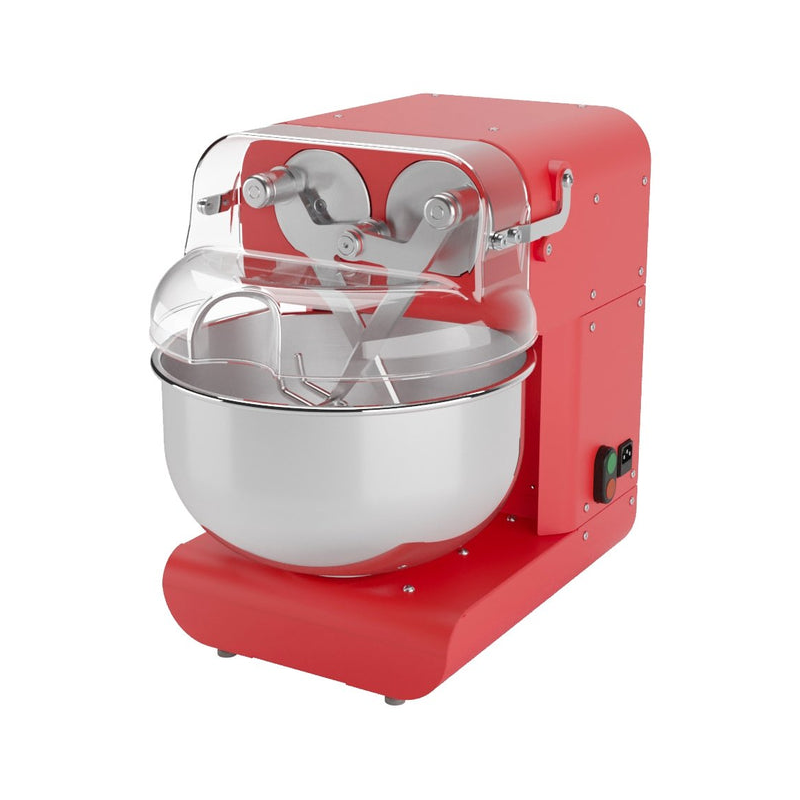 Bernardi  My Miss Baker - Benchtop 3 kg finished /10 Litre Double Arm Mixer, single speed, Rosso (RED)