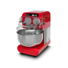 Bernardi  Miss Baker Pro XL - 8 kg finished /20 Litre Double Arm Mixer, 5 speed, Red