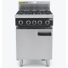 Used Cobra CR6D Four Burner Gas Range Static Oven - ST26UK256