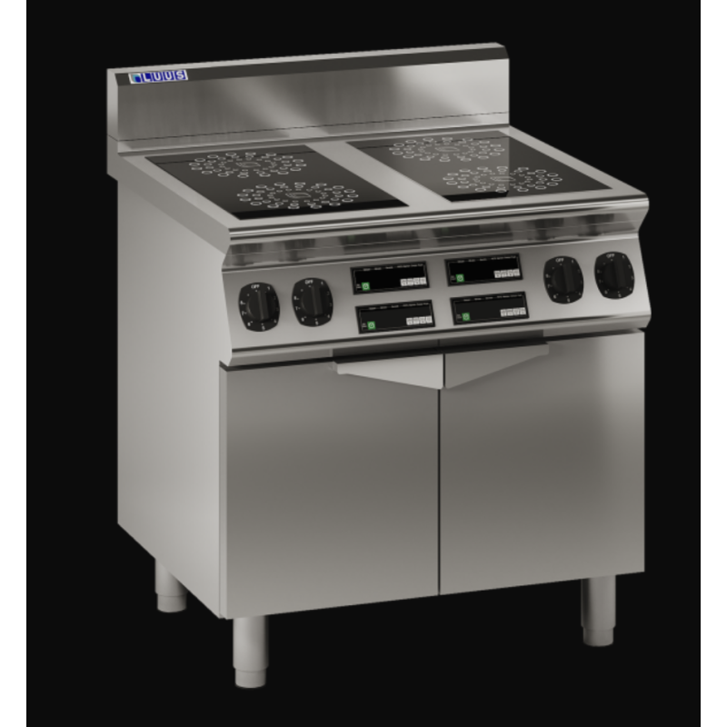 Luus EC7-4B-B 4 Zone Benchtop Induction Cooktop