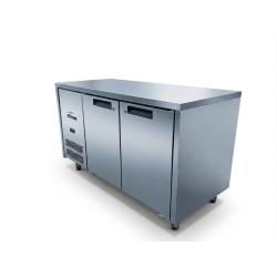 Used Williams LO2USSHC - Opal - Two Door Stainless Steel Under Counter Storage Freezer - ST26UK314