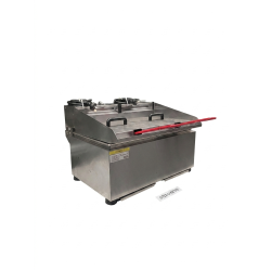 Used Woodson W.FRT80 - Twin Pan Countertop Fryer 2x8L  -  ST26UK027