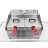 Used Woodson W.FRT80 - Twin Pan Countertop Fryer 2x8L  -  ST26UK027