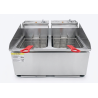 Used Woodson W.FRT80 - Twin Pan Countertop Fryer 2x8L  -  ST26UK027