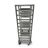 Used Stainless Steel G Pans Trolley  -  ST26UK286