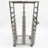 Used 1/1 Gastronorm Full Size 20 Tray Trolley with Handle - ST26UK289