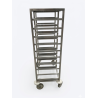 Used Stainless steel G Pans Trolley  -  ST26UK291