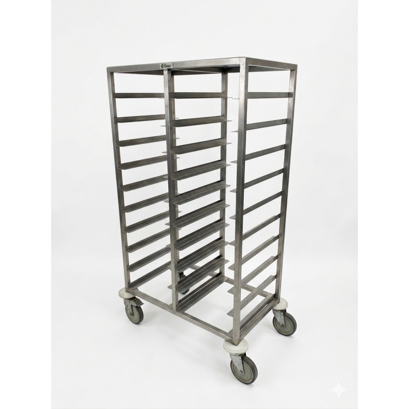 Used Stainless steel G Pans Trolley  -  ST26UK291