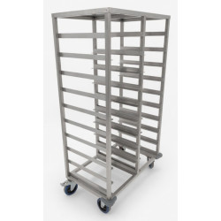 Used Stainless steel G Pans Trolley  -  ST26UK295