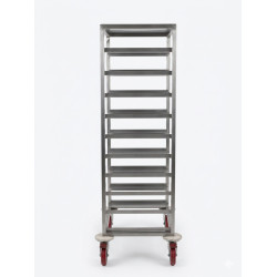 Used Stainless steel G Pans Trolley  -  ST26UK298