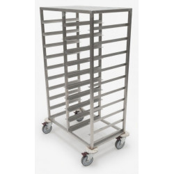 Used Stainless steel G Pans Trolley  -  ST26UK298