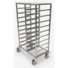 Used Stainless steel G Pans Trolley  -  ST26UK298